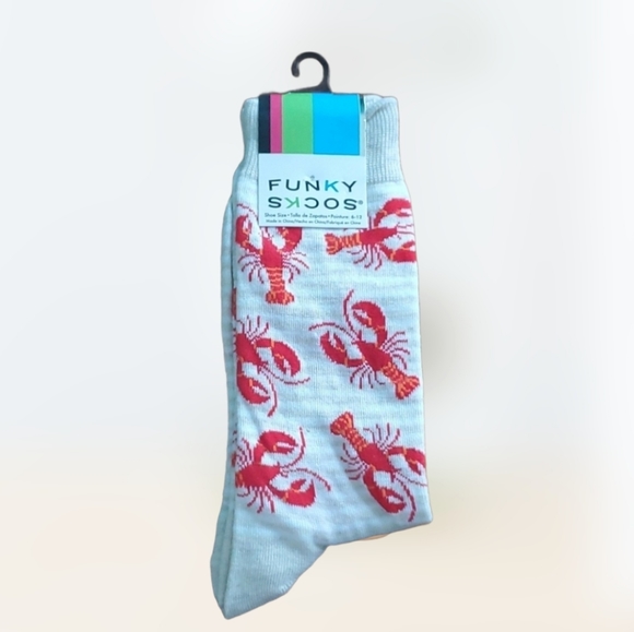 Funky Socks Other - Funky Socks Lobster Print